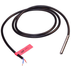 Czujnik Temperatury NTC 10k 1m Przewód PVC 1m, Termistor-Sterowniki i Czujniki Przemysłowe