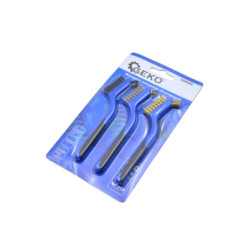 Pędzel-szczotka EDS  180mm 3 Szt Czyściki druciane np do płytek druk.-Narzędzia Warsztatowe i Wyposażenie