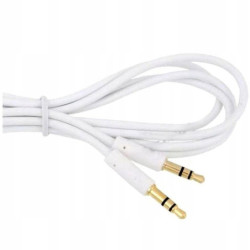 Kabel Jack 3,5 Wt.-Wt. 2m Biały Stereo JKJ20 Vitalco wtyk slim-Kable i Przyłącza RTV i PC