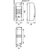 Rozdzielnica 1x 2 MOD.NT N+PE IP40 RNT2-Elektryka