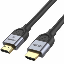 Kabel HDMI 1m v2.1 Unitek UHD 8K 60Hz Czarny-Kable i Przyłącza RTV i PC
