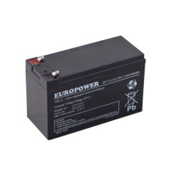Akumulator 12V-7,2Ah EP EUROPOWER JAPAN TECH. (konektor 4,8mm)-Akumulatory i Ładowarki