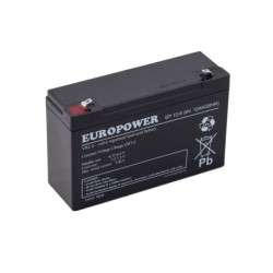 Akumulator 6V-12Ah            EP EUROPOWER JAPAN TECH.-Akumulatory i Ładowarki