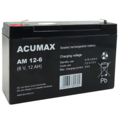 Akumulator 6V-12Ah        ACUMAX BPower-Akumulatory i Ładowarki