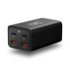 Ładowarka sieciowa 2xUSB LTC 80W Czarna LXQC21, 80W/40W/20W PD+QC 3.0