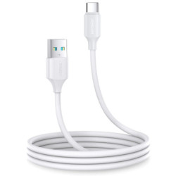 Kabel USB/USB-C 1m JOYROOM 3A Biały, Long-Lasting Series A9-Kable i Przyłącza RTV i PC