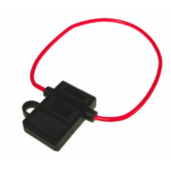 Gniazdo Bezp. Samoch. Płask. 4mm oprawa bezpiecznika UNI MTA-Motoryzacja