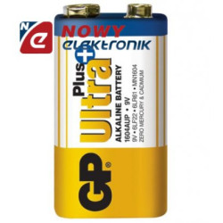 Bateria 6LR61 GP ULTRA+ 9V  6F22 Alkaliczna-Baterie