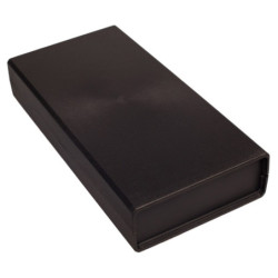 Z37 Obudowa Czarna 48x128x258 Pełna, ABS-Obudowy i Elementy Montażowe