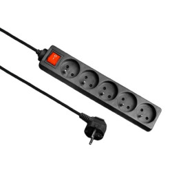 Przedłużacz 5gn 3m Wyłącznik  Cz Uziemienie, EPS-503W-2 Elgotech-Elektryka