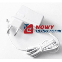 Zasilacz ZI 12V/1A Wtyk 5,5/2,5 Impulsowy Biały-Zasilacze i Transformatory