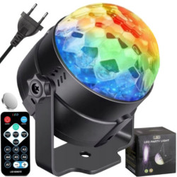 Efekt Projektor LED Disco RGB 3x1W 230V-Efekty Dyskotekowe