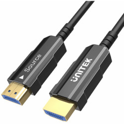 Kabel HDMI 15m Optyczny UNITEK 4K UHD HDMI 2.0 AOC-Kable i Przyłącza RTV i PC