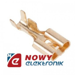 Konektor Ż 6.3/J-2.5 zaczep pb free-Podzespoły Elektroniczne