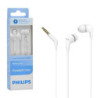 Słuchawki Douszne Philips Białe TAE1105WT Jack 3,5-Naglosnienie i Estrada