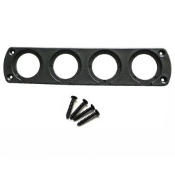 Ramka woltomierza okrągłego i gn. zapalniczki poczwórna podłużna panel obudowa-Mierniki i Multimetry