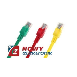 Kabel LAN Kat.5e UTP 2m Kolor Czerwony/Niebieski/Biały/Żółty-Kable i Przyłącza RTV i PC