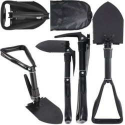 Saperka łopata składana polowa SURVIVALOWA 4w1 do kampera-Motoryzacja