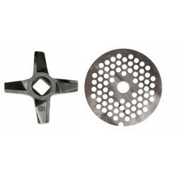 Nożyk + Sitko Maszynki Zelmer NR 8/Fi 4, Do Mielenia, Oryginał-AGD i Podzespoły