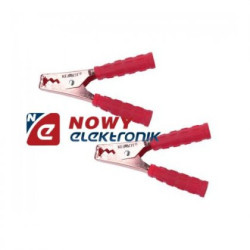 Krokodyl 200A Czerwony, KEMOT-Podzespoły Elektroniczne