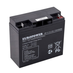 Akumulator 12V-17Ah           EP EUROPOWER JAPAN TECH.-Akumulatory i Ładowarki