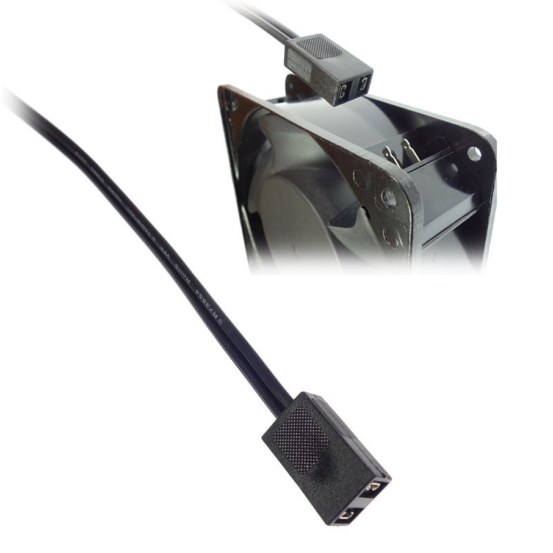 Kabel Zasil. do wentyl. A2-10 1m-Wentylacja i Chłodzenia