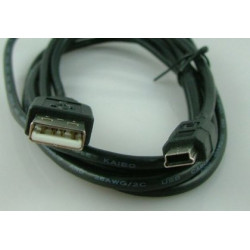 Kabel USB/MiniUSB 5p. 1,2-1,5m VITALCO FotoCanon-Kable