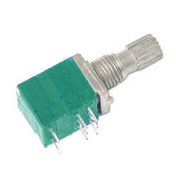 Potencjometr RV094GS-A10K 2x10KA z wył.-Podzespoły Elektroniczne