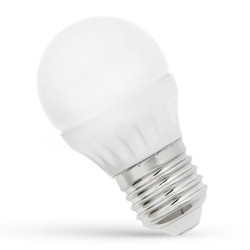 Żarówka E27 LED 6W WW Kulka SPECTRUM Biała ciepła-Oświetlenie