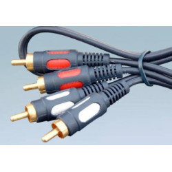 Kabel 2xRCA 5m HQ Vitalco Łezka RK230-Kable i Przyłącza RTV i PC