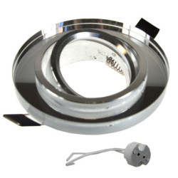 Oprawa sufitowa Anya White LED GU10 MR16 ruchoma halogenowa-Oświetlenie