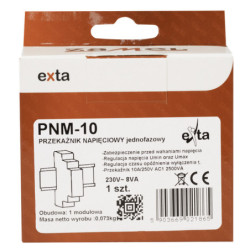 Przekaźnik napięciowy PNM-10   | 1-fazowy 230V 16A ZAMEL-Podzespoły Elektroniczne