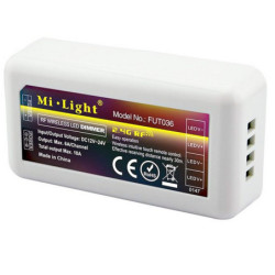 Ściemniacz LED MONO 10A |12-24V MI-LIGHT FUT036 sterfowy, pilot k.99359-Oświetlenie