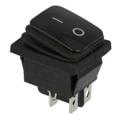 Przełącznik ASRKCD4B ON-OFF 2t Hermetyczny czarny 16A 250V-Podzespoły Elektroniczne