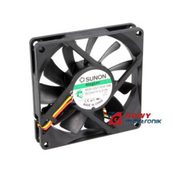 Wentylator 80x15 24V ME80152V1 G99 62,86m3/h 34,7dBA vapo SUNON 3-prz.-Wentylacja i Chłodzenia