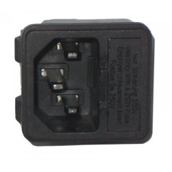 Wtyk AC 3PIN komput.obudowa+bezp-Elektryka