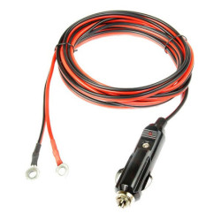 Wtyk zapalniczki z przewodem 3m Dioda Led, 15A-Motoryzacja