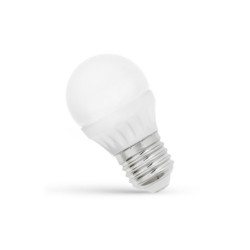 Żarówka E27 LED 6W CW Kulka SPECTRUM Biała zimna-Oświetlenie