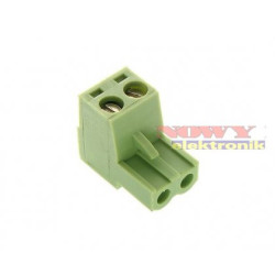 Listwa HD515H-02 zaciskowa ziel. - TBW-5-2P-GN-Podzespoły Elektroniczne