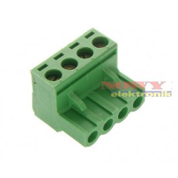 Listwa HD515H-04 zaciskowa ziel. TBW-5-4P-GN-Podzespoły Elektroniczne