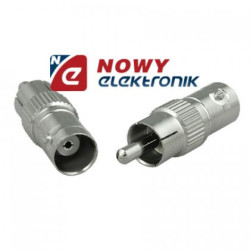 Przejście Wtyk RCA/Gniazdo BNC Adapter RCA/BNC-Podzespoły Elektroniczne