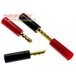 Wtyk Banan plastik HQ 2w1 gniazdo LAW92 Vitalco głośnikowy labolat-Podzespoły Elektroniczne