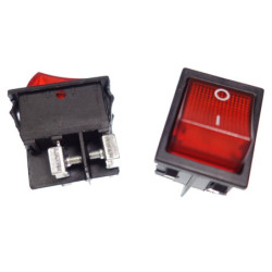 Wyłącznik WA-12PS śrubowy czarny przełącznik do listw ŁKD-2N-2-Podzespoły Elektroniczne