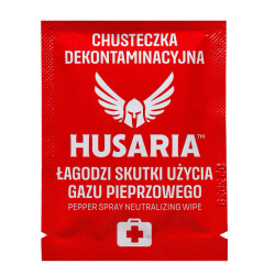 Chusteczka do gaz pieprzowy neutralizująca dekontaminacyjna HUSARIA