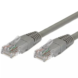 Kabel LAN Kat.6 UTP 5m Szary Flexi Slim