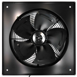 Wentylator WYCIĄGOWY przemysłowy 350mm 230V AC 1360rpm 56dB łożysko kulkowe MOCNY