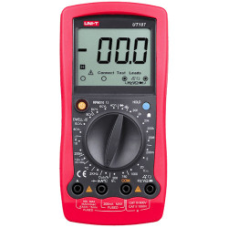 Miernik cyfrowy UT107 UNI-T samochodowy, prędkość obrotowa, PWM