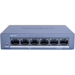 SWITCH POE 4XPOE + 2 X UPLINK HIKVISION