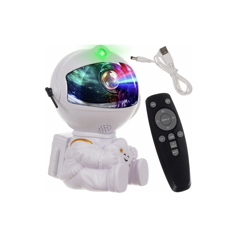 PROJEKTOR GWIAZD LED ASTRONAUTA rzutnik na pilota Super Efekt