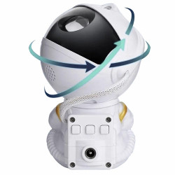 PROJEKTOR GWIAZD LED ASTRONAUTA rzutnik na pilota Super Efekt